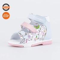 022135-29 роз-гол туфли летние  ясельная Нат. кожа