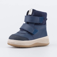 152393-54 синий ботинки ясельная, малодетская Нат. кожа